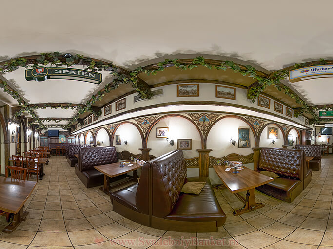 Барный зал ресторана Старина Мюллер на Шмитовском